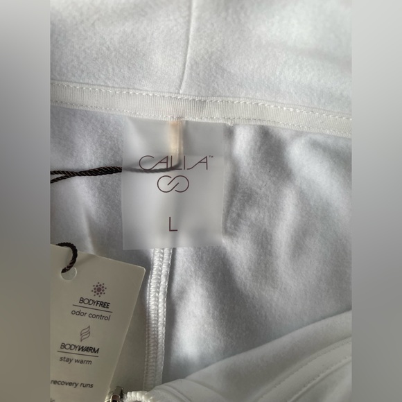 *NWT* CALIA Carrie Underwood ColdDash Quarter Zip LongSleeve Pure White Pullover - Picture 4 of 10